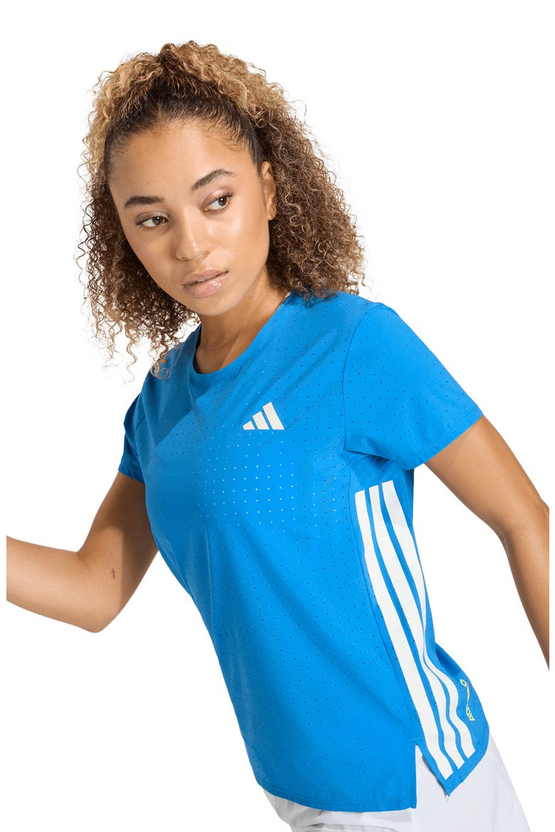Adizero Running T-Shirt, Alternate, color, RAY BLUE/