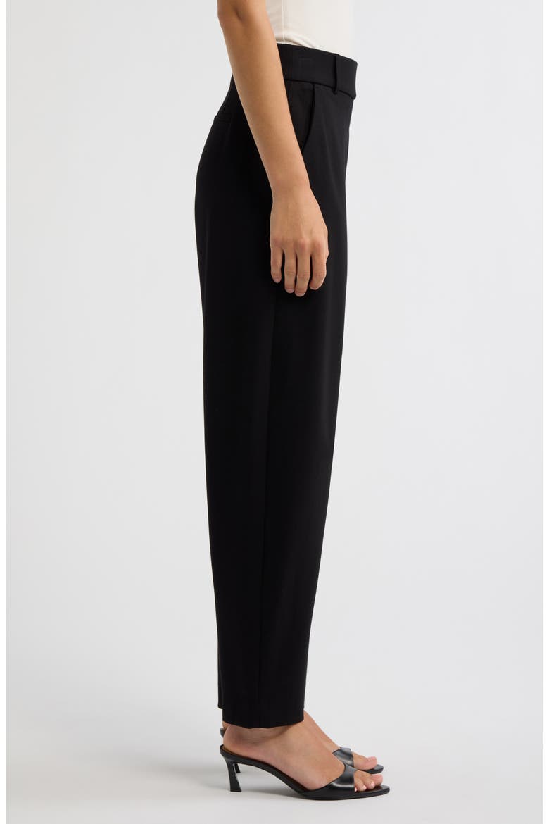 Slash Pocket Barrel Leg Pants, Alternate, color, ANNE BLACK