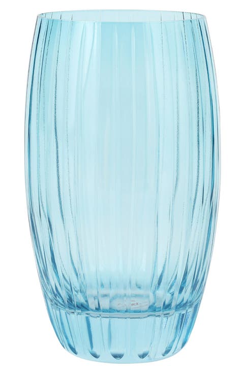 Natalia Teal Highball Glass