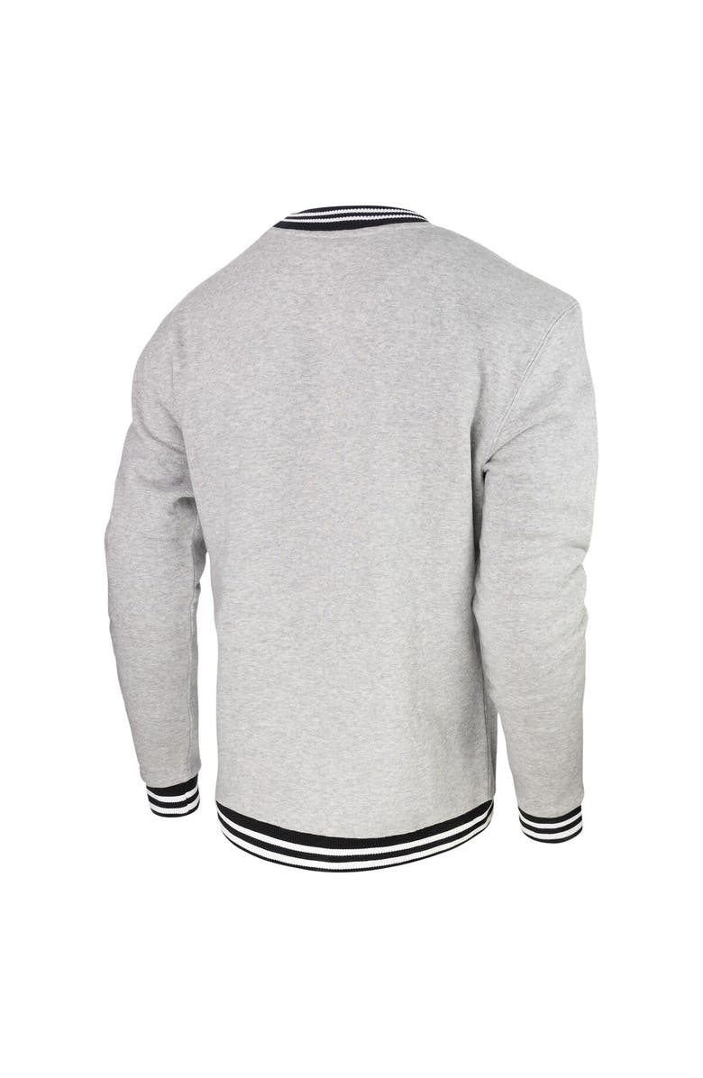 Stadium Essentials Men's Stadium Essentials Heather Gray Boston Celtics Club Level Pullover Sweatshirt, Alternate, color, 