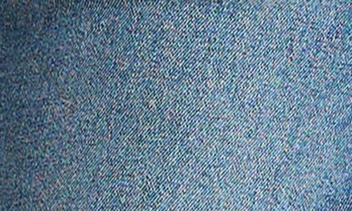 Warp & Weft Warp+weft Nao Raw Hem High Waist Crop Bootcut Jeans In Blue