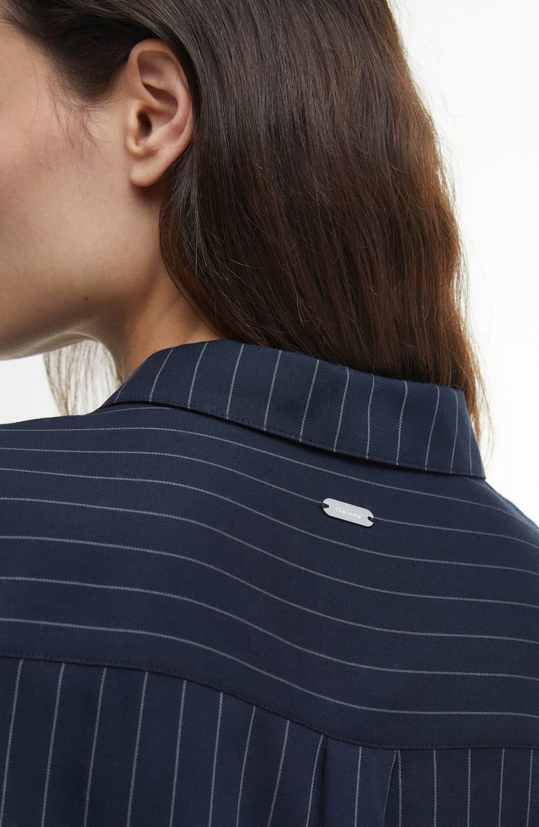 Barbour Carrie Pinstripe Button-Up Shirt, Alternate, color,