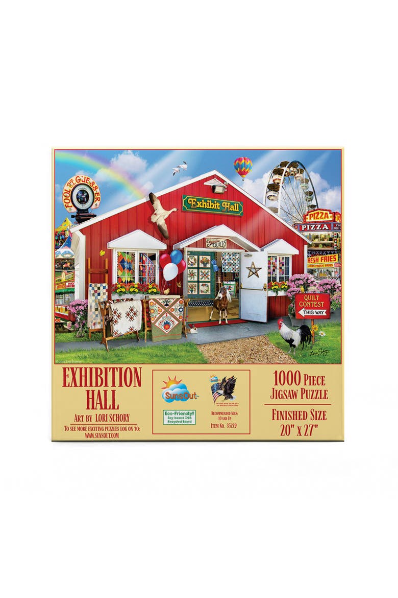 Exhibition Hall 1000 piece Jigsaw Puzzle for Adults, Alternate, color, Multicolor