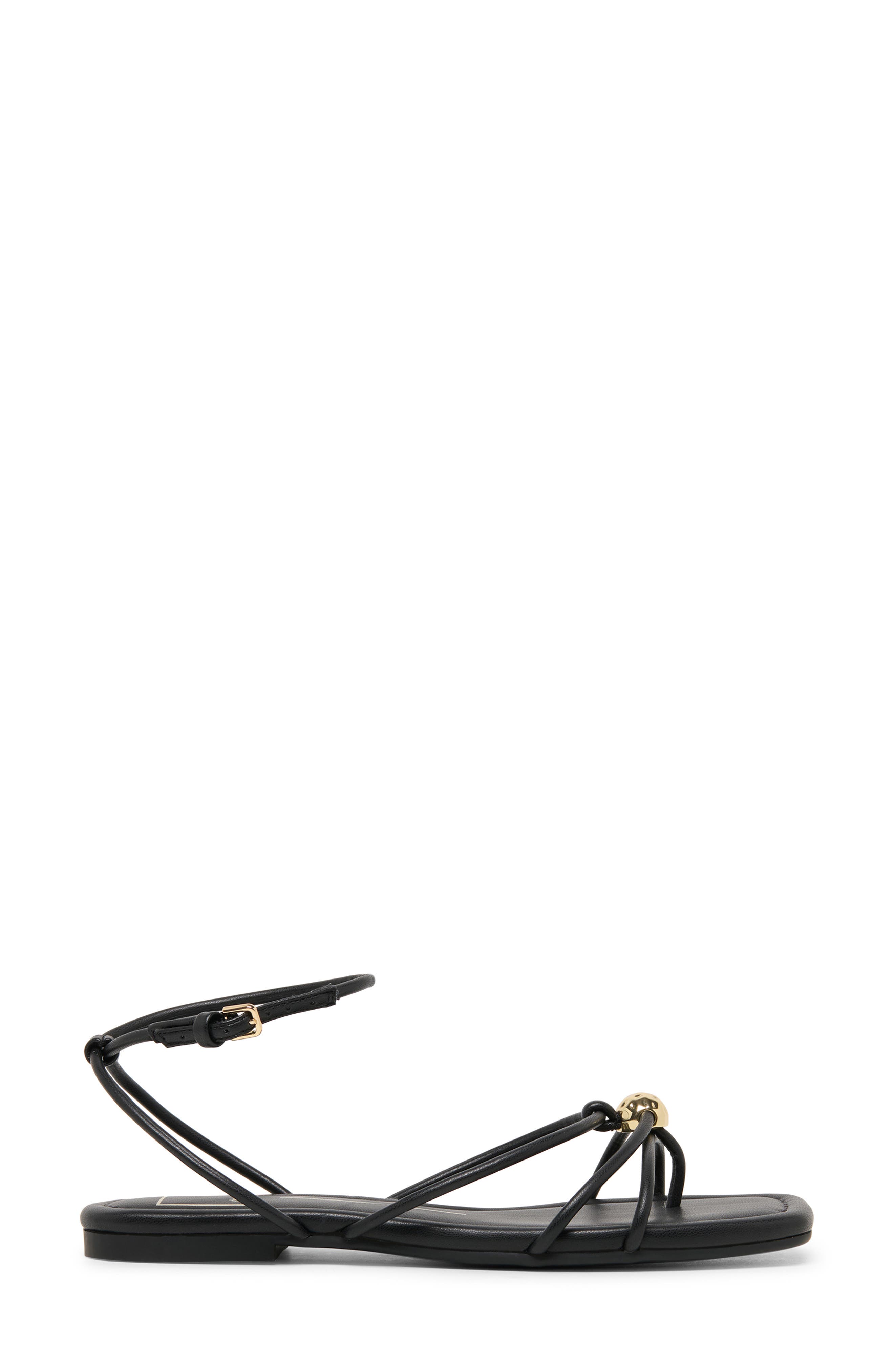 Dolce Vita Lonato Ankle Strap Sandal, Alternate, color, Black Stella