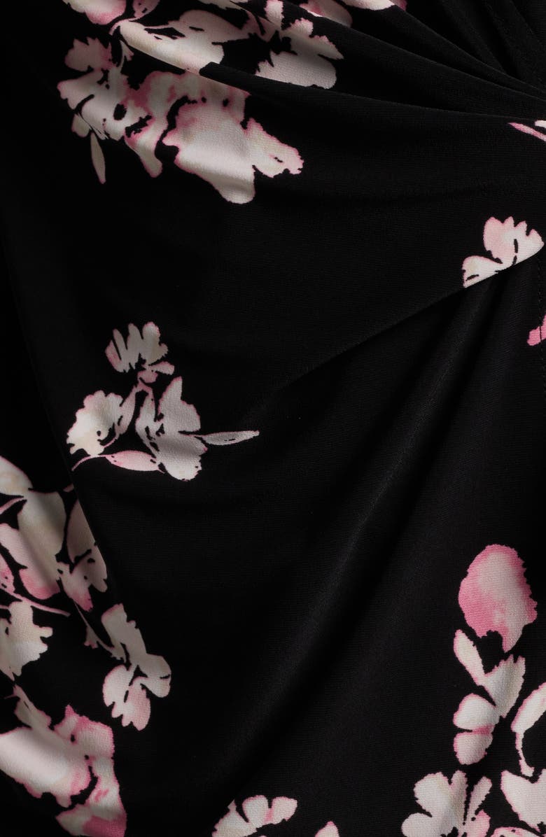 Anne Klein Print Wrap Top, Alternate, color, 