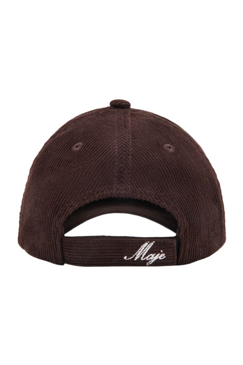 Corduroy cap, Alternate, color, Dark brown