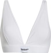 TomboyX Rib Wireless Plunge Bra