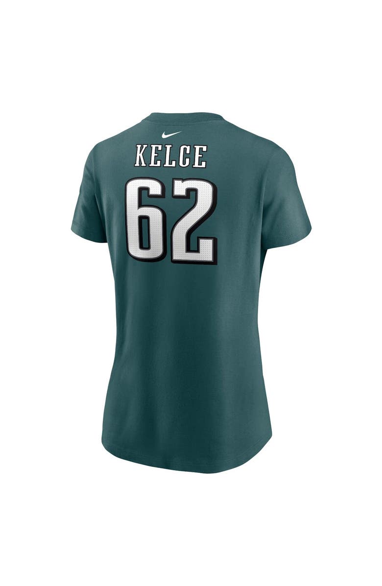 Nike Women's Nike Jason Kelce Midnight Green Philadelphia Eagles Player Name & Number T-Shirt, Alternate, color, 