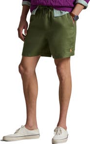 Polo Ralph Lauren Polo Prepster 6-Inch Drawstring Linen Shorts