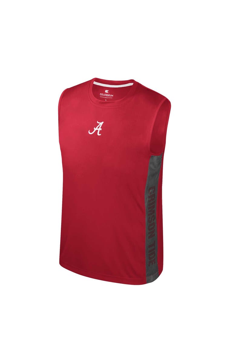 COLOSSEUM Youth Colosseum Crimson Alabama Crimson Tide Smak Talk Sleeveless T-Shirt, Alternate, color, 