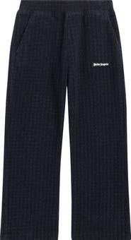 Palm Angels Kids' Logo Bonded Travel Pants