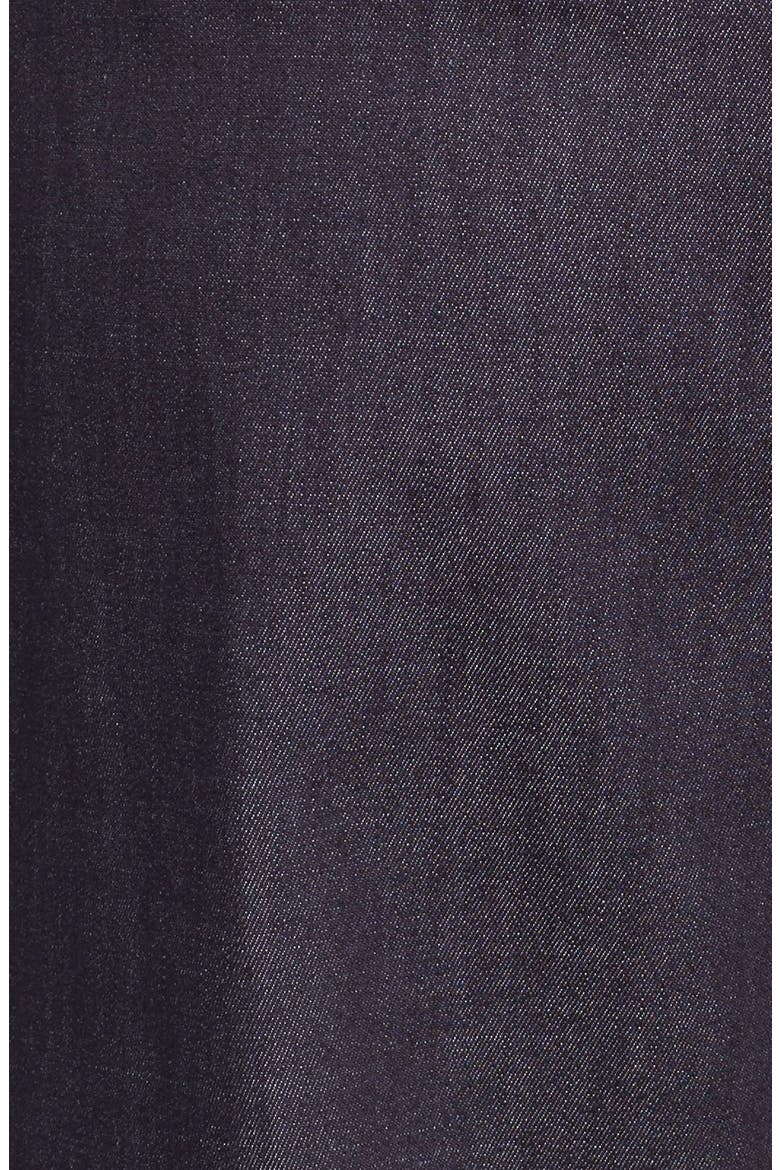 Olivia Palermo + Chelsea28 Wide Leg Denim Jumpsuit, Alternate, color, DARK INDIGO