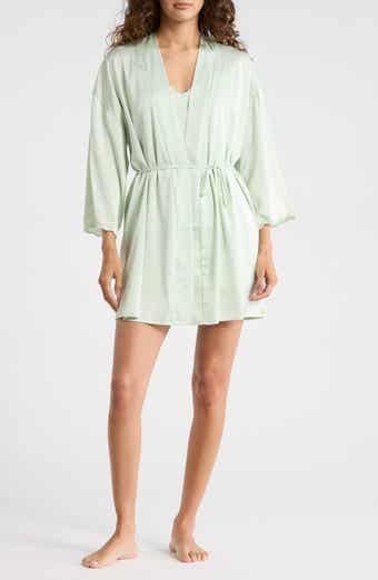 Danskin Scallop Satin Pajamas