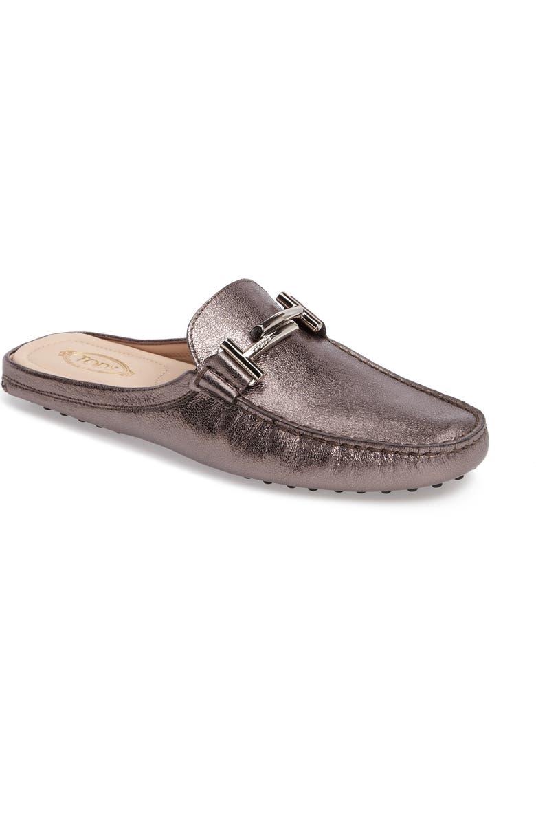 Tod's Gommino Double-T Loafer Mule, Main, color,
