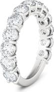 HauteCarat Lab Created Diamond Eternity Ring