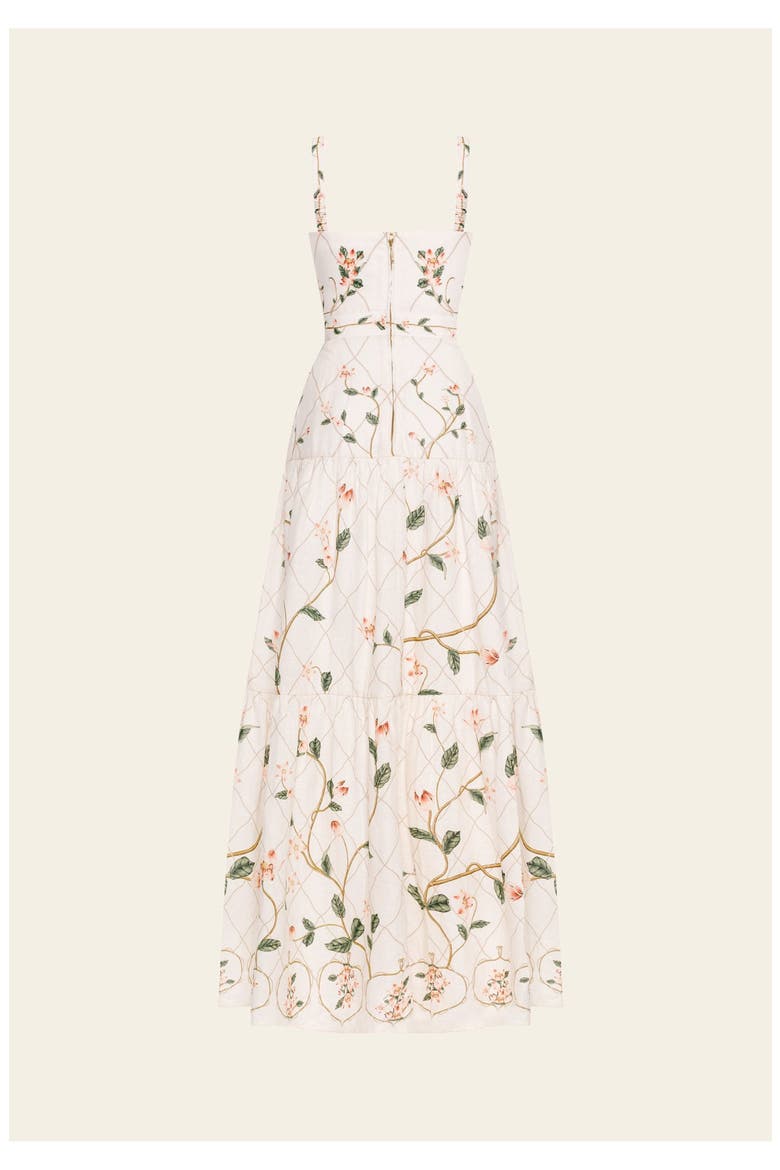 Lima Navegante Maxi Dress, Alternate, color, Ivory