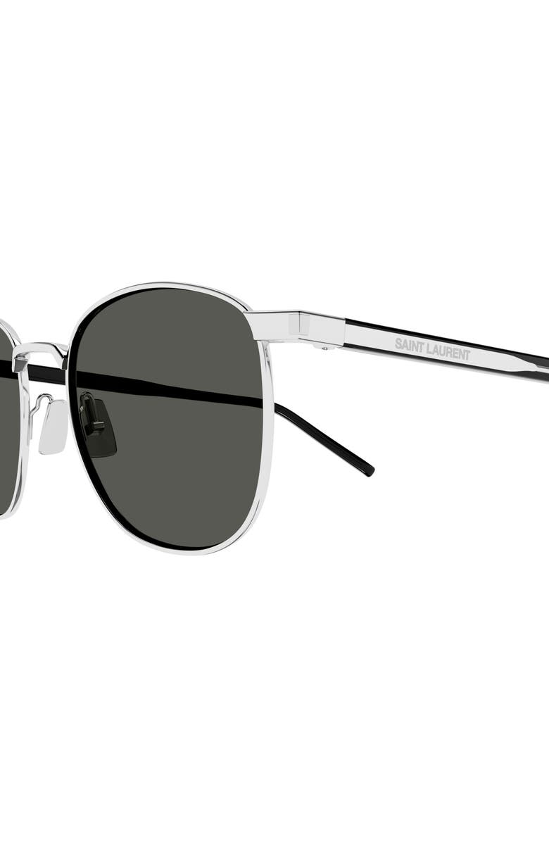 Saint Laurent 51mm Phantos Sunglasses, Alternate, color, 