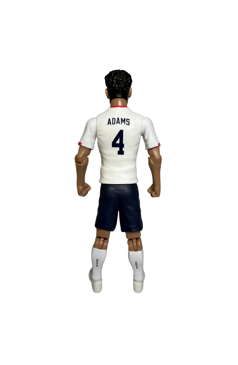 Banbo Toys SOCKERS USMNT Tyler Adams 8" Collectible Soccer Action Figure, Alternate, color, White