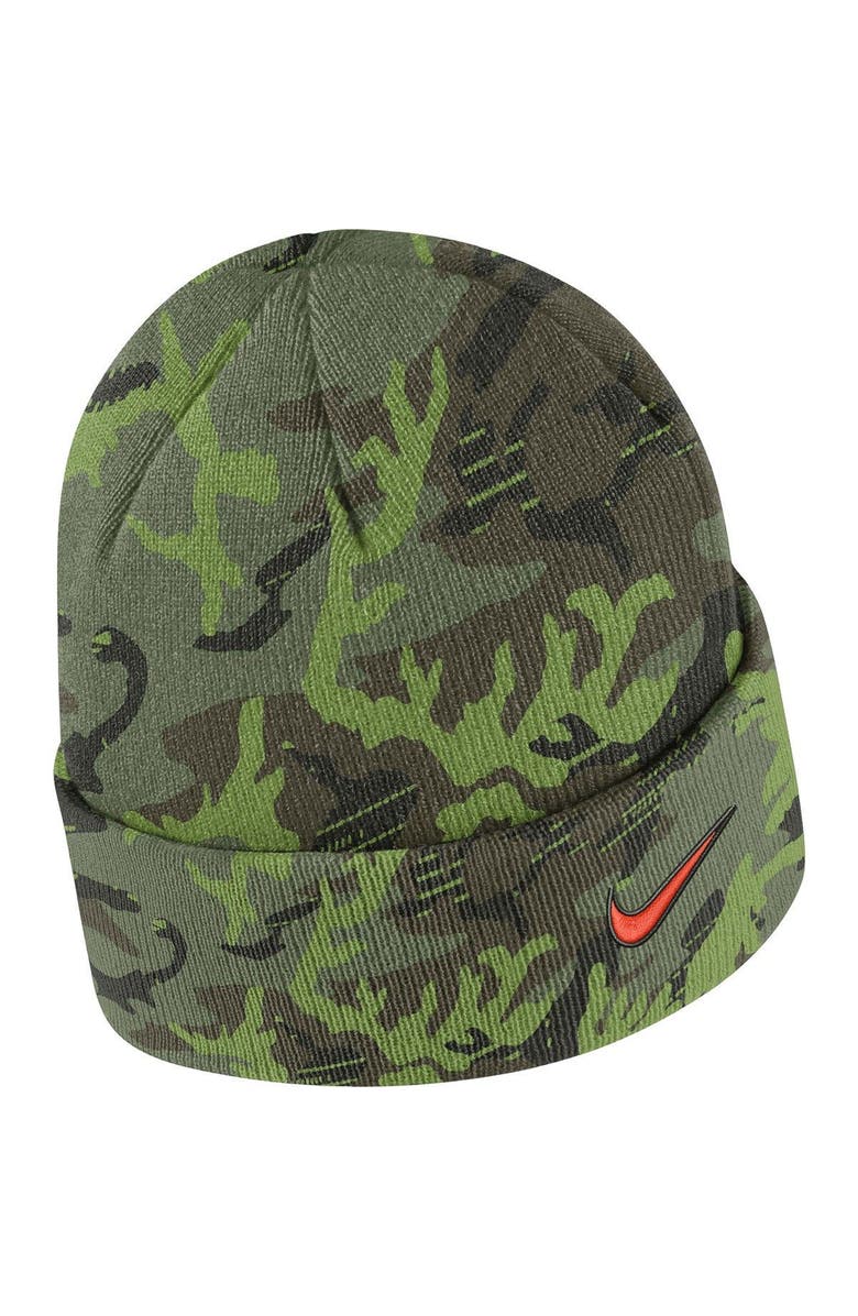 Nike Men's Nike Camo Oklahoma State Cowboys Veterans Day Cuffed Knit Hat, Alternate, color, Camo