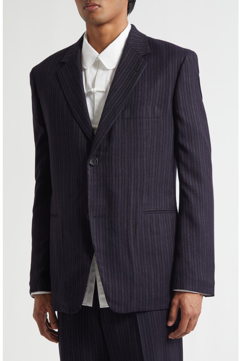Single Breasted Blazer, Alternate, color, BLACK