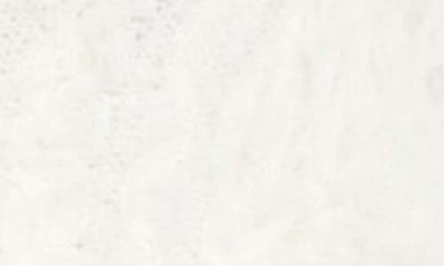 Guess Kinako Pearly Button Fuzzy Cardigan In White