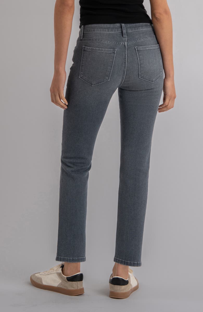 KUT from the Kloth Rachael Fab Ab High Waist Ankle Mom Jeans, Alternate, color, Courage