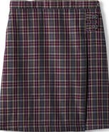 Lands' End School Uniform Young  Plaid A-line Skirt Below the Knee
