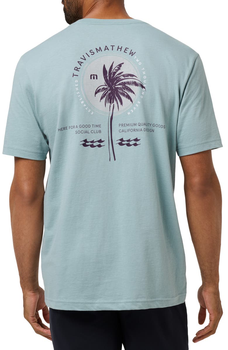 TravisMathew Hold My Calls Cotton Graphic T-Shirt, Alternate, color, Arona