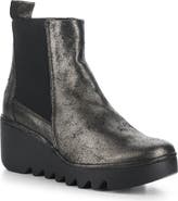 Fly London Fly Long Bagu Wedge Chelsea Boot