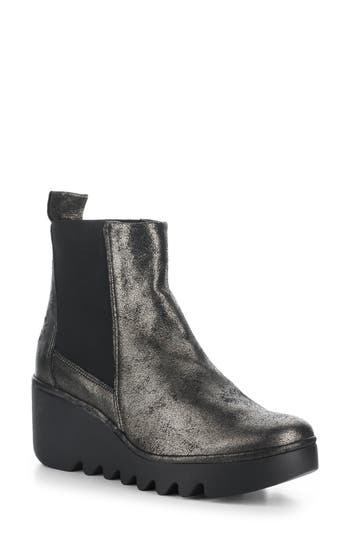 Fly London Fly Long Bagu Wedge Chelsea Boot