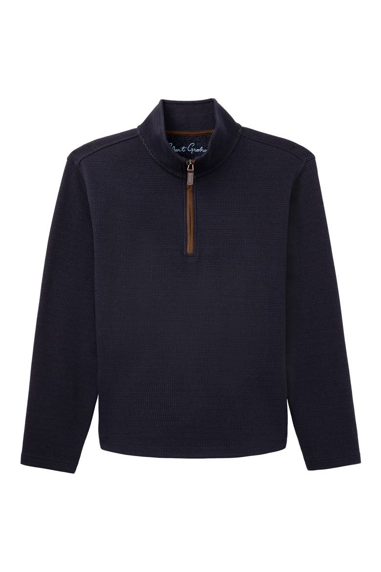 Tanswell Quarter Zip Sweater, Alternate, color, NAVY