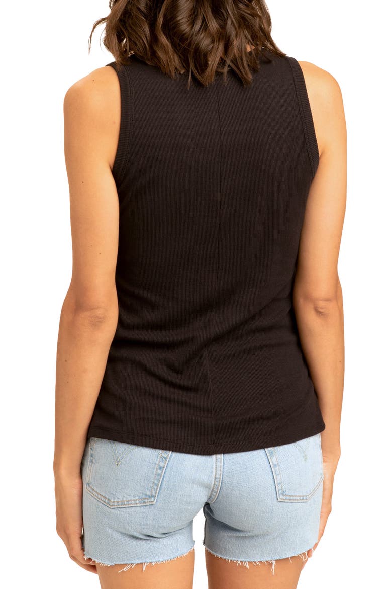 Amazonia Rib Tank, Alternate, color, BLACK