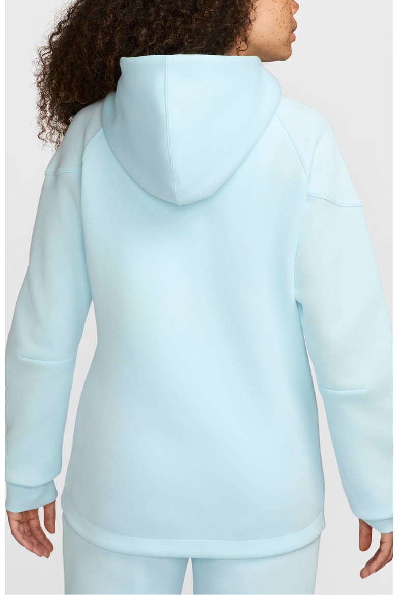 Sportswear Tech Fleece Windrunner Zip Hoodie, Alternate, color, GLACIER BLUE/ BLACK