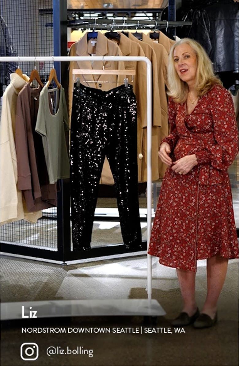 Sequin Joggers, sales video thumbnail