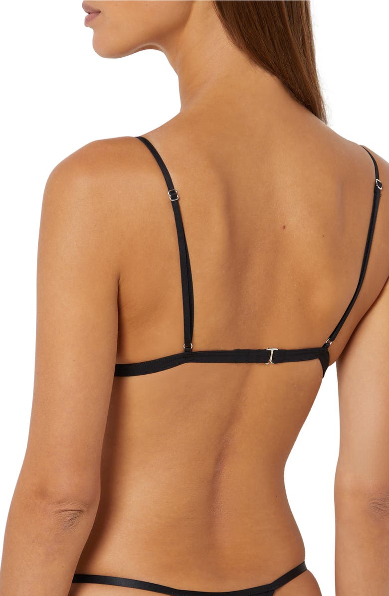 Etam Divine Rhinestone Unlined Bralette, Alternate, color, 