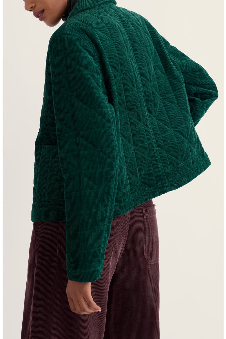 Incoming Tide Quilted Corduroy Jacket, Alternate, color, DARK THYME