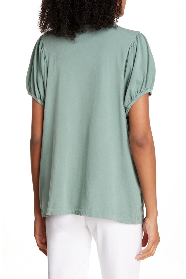 The Puff Sleeve Tee, Alternate, color, BASIL