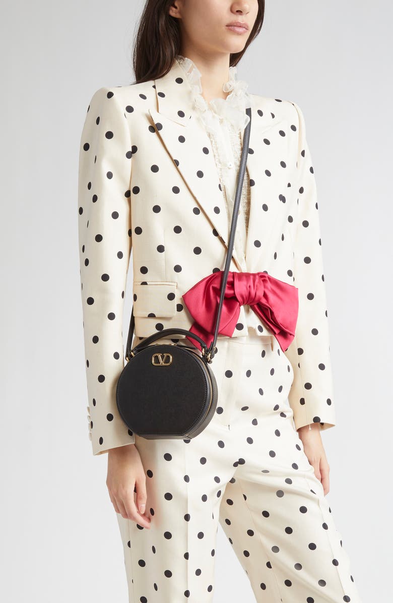 Valentino Garavani VLOGO Signature Circle Crossbody Bag, Alternate, color,