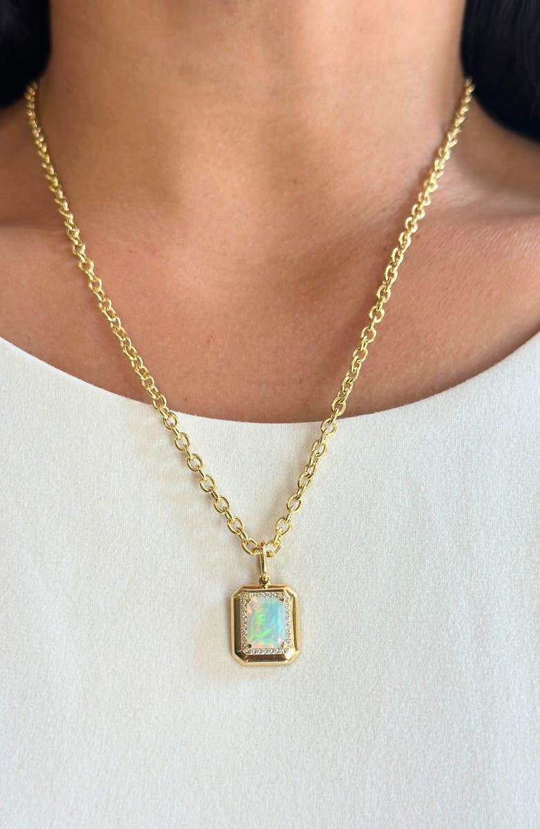 GOSHWARA Emerald Cut Pendant Necklace, Alternate, color, 