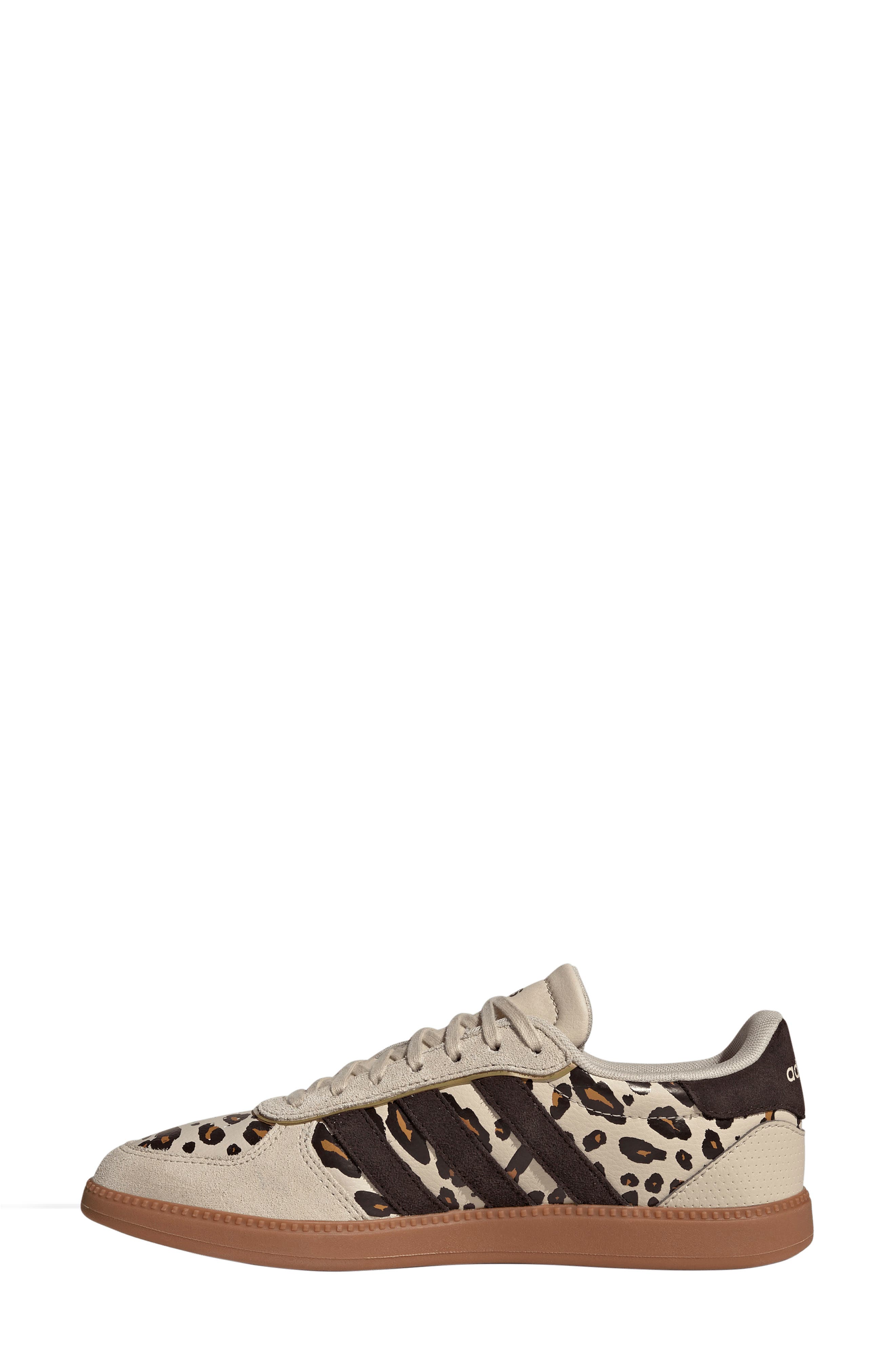 adidas Breaknet Sleek Sneaker, Alternate, color, Crystal Linen/ Coffee/ Gold