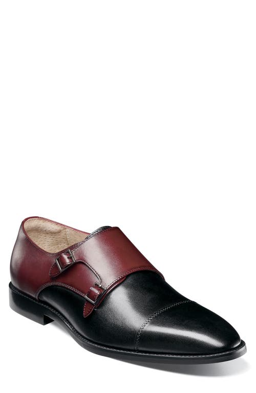 Stacy Adams Raythorne Double Monk Strap Shoe In Multi
