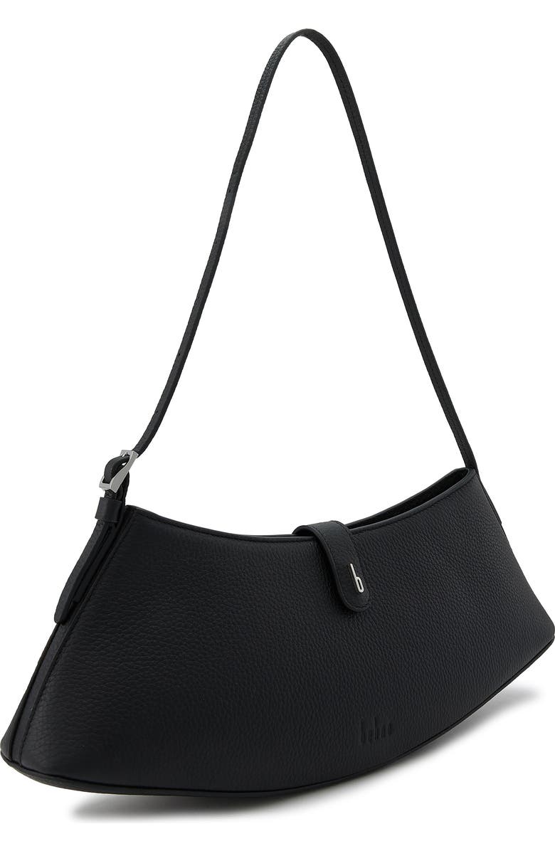 behno Ruth Leather Shoulder Bag, Alternate, color, Black