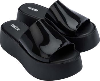 サンダル・ミュール ^MACMOC^ 2Color Modern Platform Sandals 6Cm Becky Melissa Becky Water Resistant Platform Sandal (Women