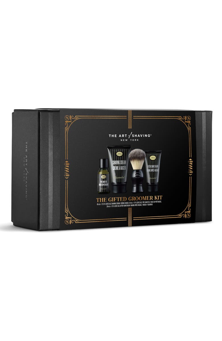 The Art of Shaving <sup>®</sup> The Gifted Groomer Unscented Shaving Set, Alternate, color,