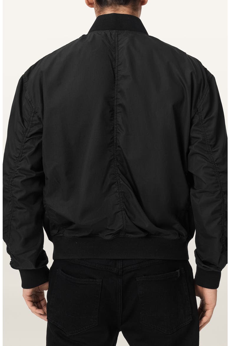 Sanders Bomber Jacket, Alternate, color, BLACK