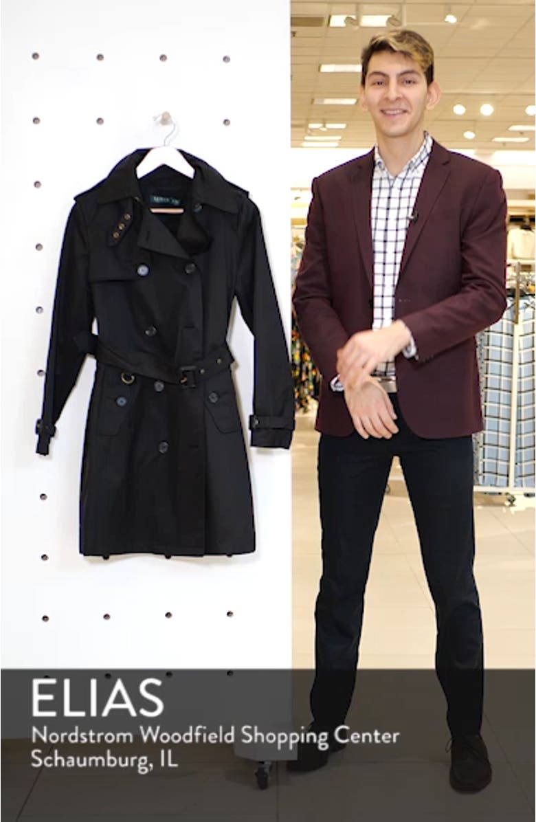 Double Breasted Trench Coat, sales video thumbnail