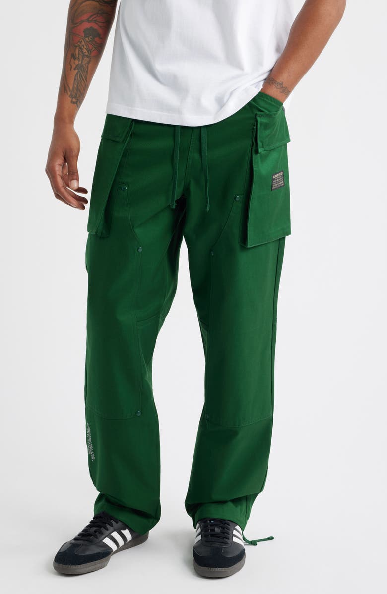 Billionaire Boys Club BB Flagship Core Cotton Twill Cargo Pants, Main, color, Eden