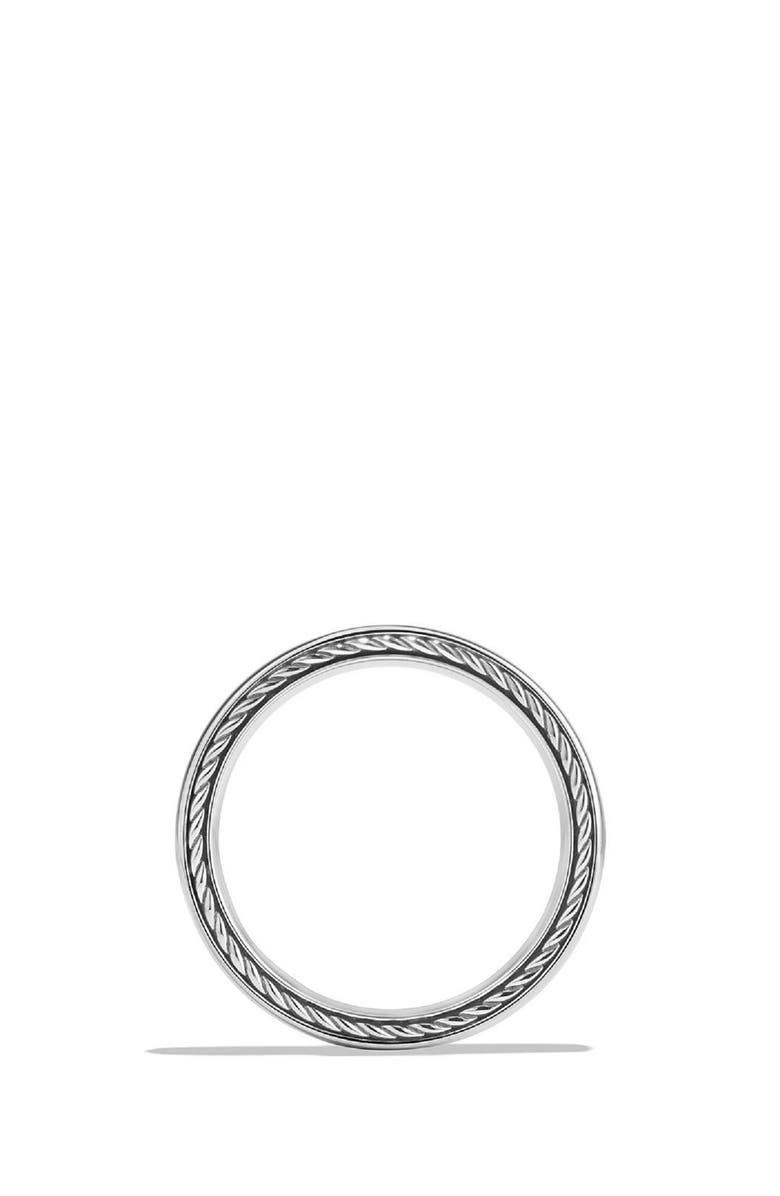 David Yurman Streamline<sup>®</sup> Platinum Band Ring, 4mm, Alternate, color,
