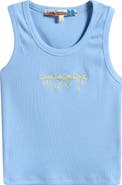 Vintage Havana Kids' Bow Embroidered Tank Top