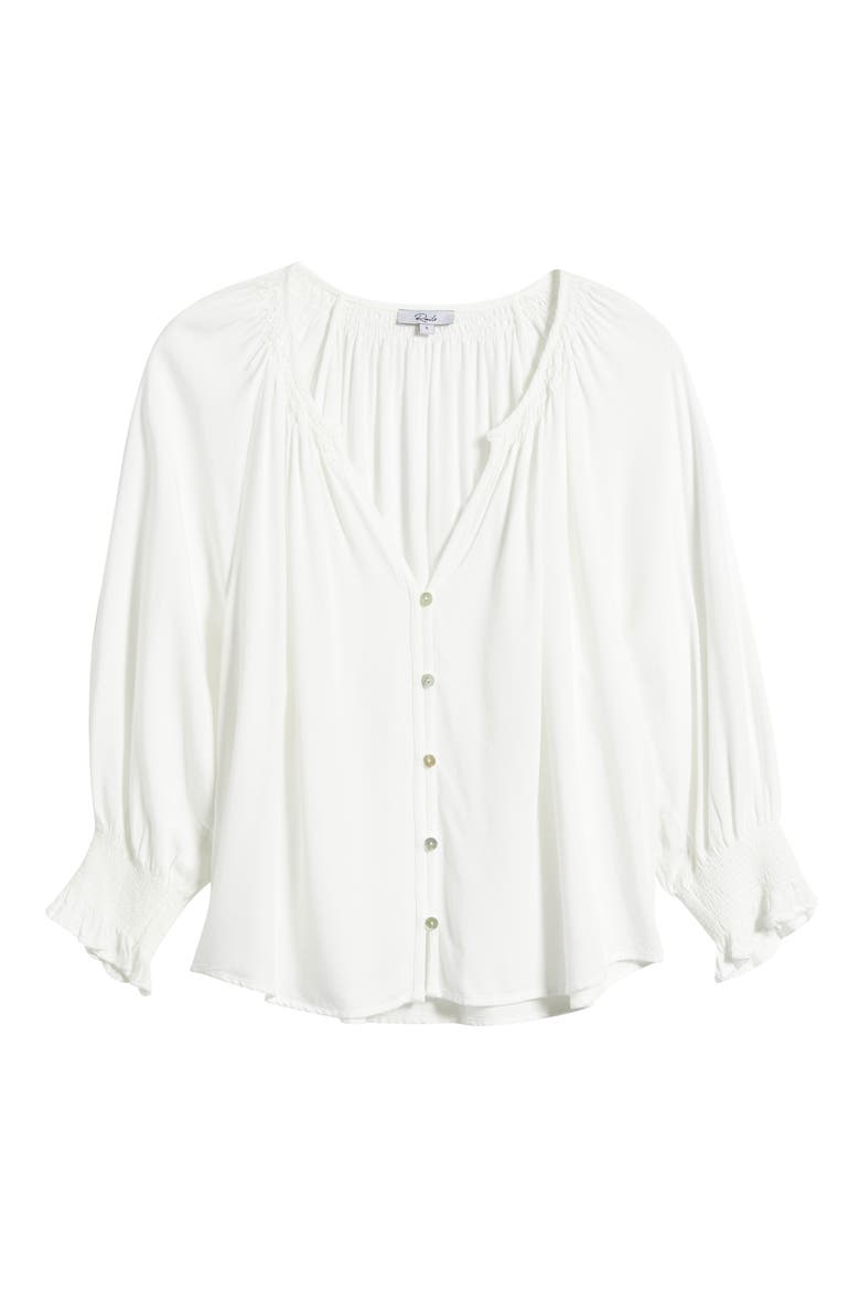 Mariah Chambray Shirt, Alternate, color, PEARL